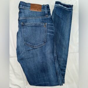 Madewell High Rise Skinny Denim Jeans
